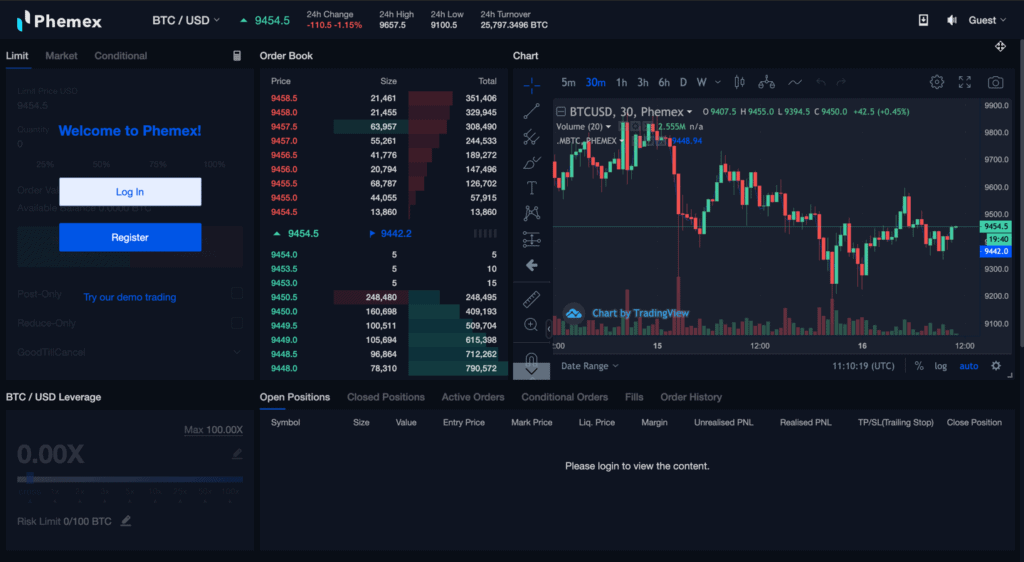 futures exchange crypto